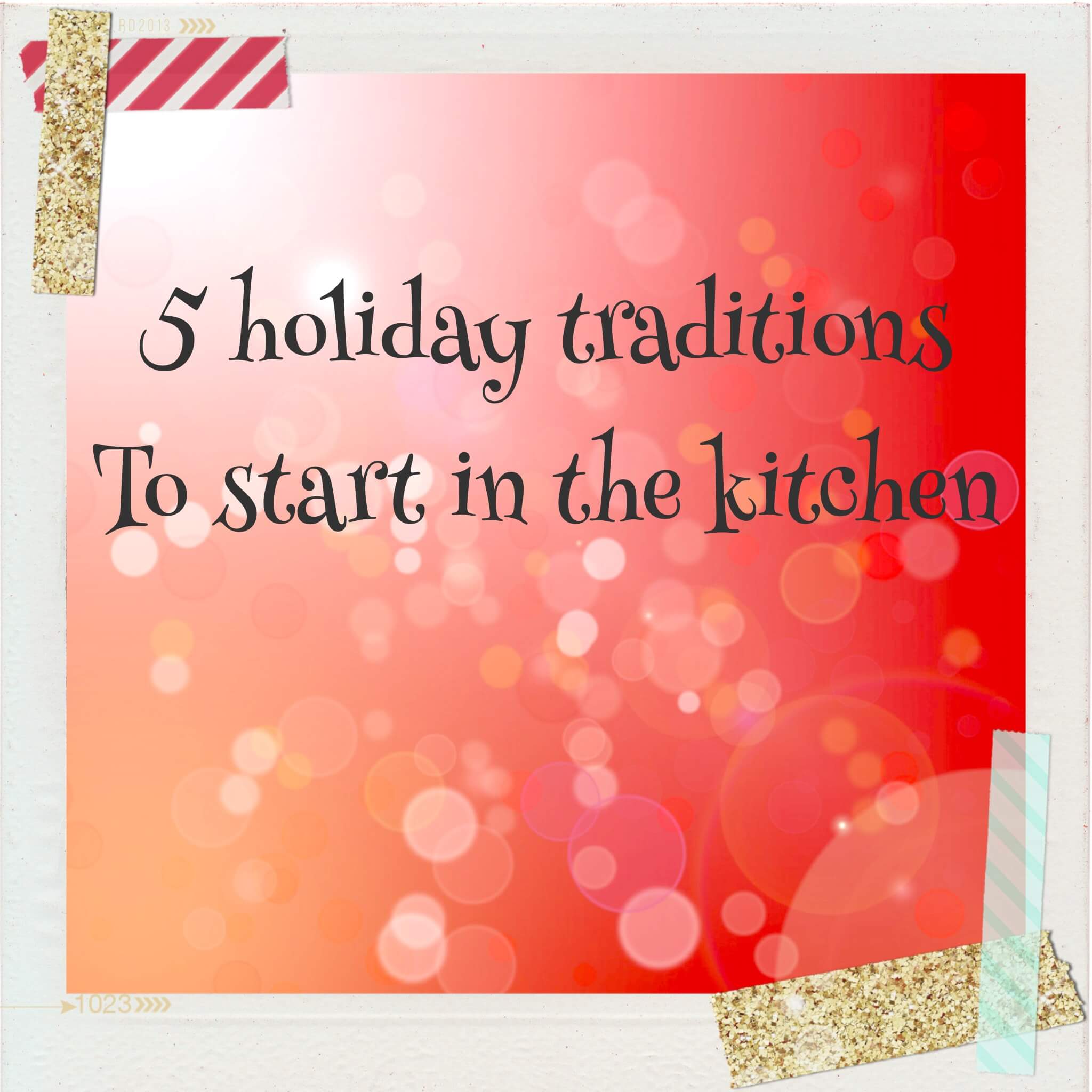holiday traditions with kids