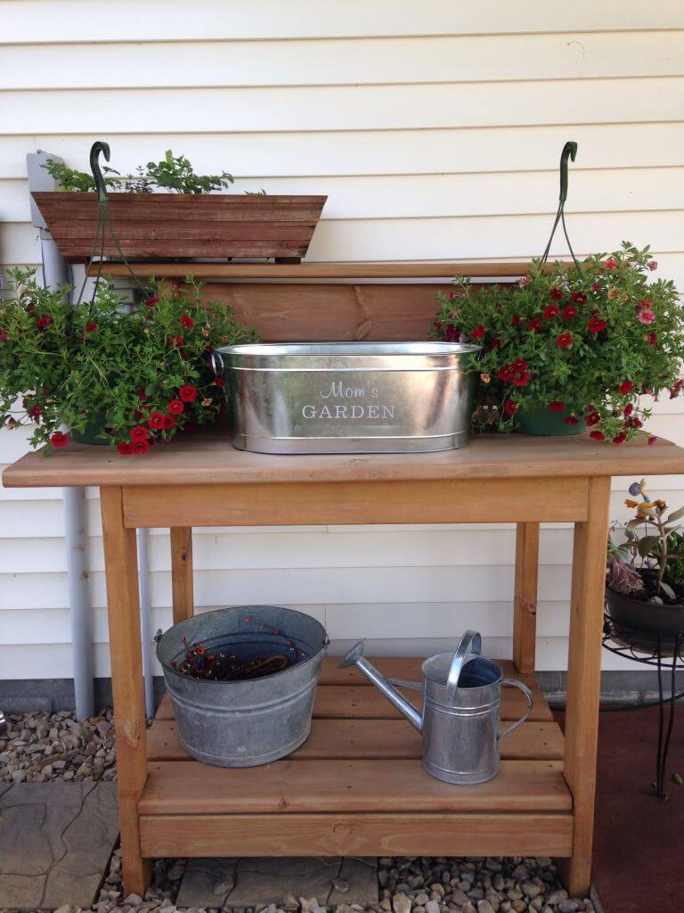Galvanized Gardening Tub from Personal Creations