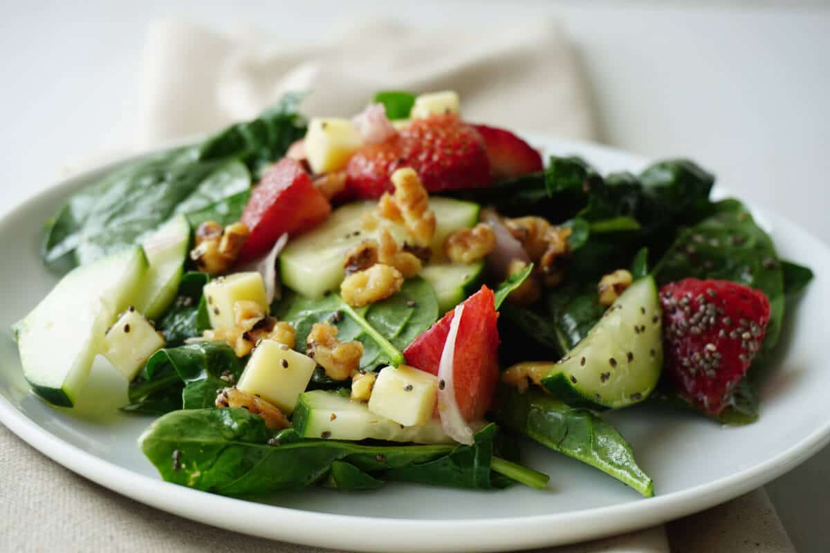 Strawberry Spinach Salad 2