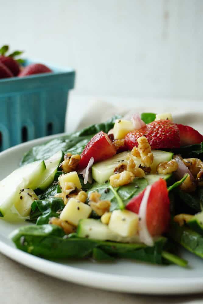 Strawberry Spinach Salad 3