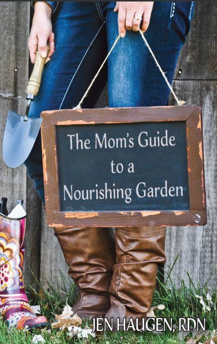 The Mom's Guide to a Nourishing Garden Book Cover