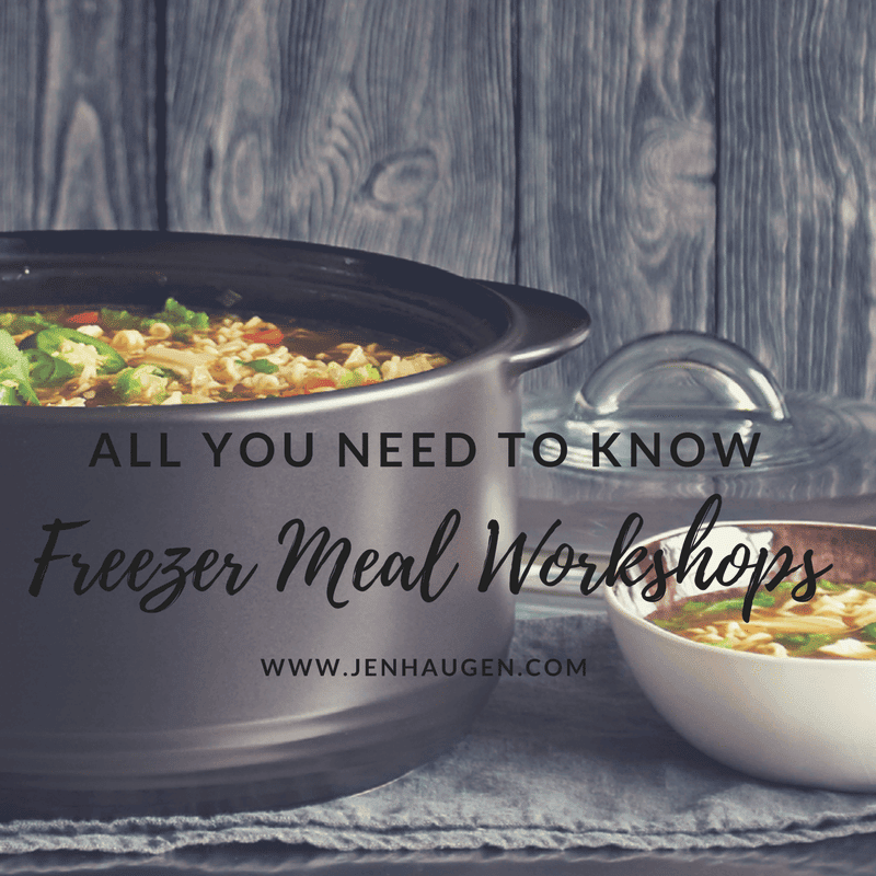 freezer meal workshop how to