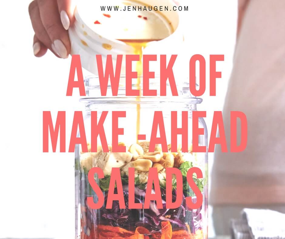 A week of make-ahead salads
