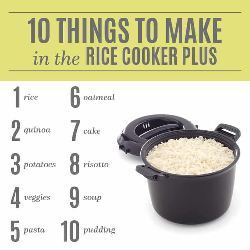 Pampered Chef Rice Cooker Instructions {Micro-Cooker Recipes}  Pampered  chef rice cooker, Rice cooker recipes, How to cook rice