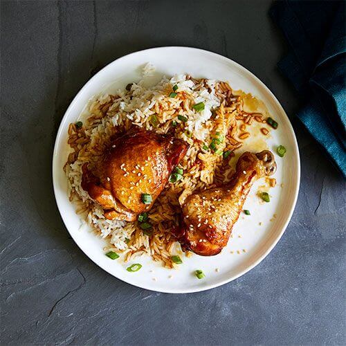 Quick Cooker Recipes Chicken Teriyaki and Rice