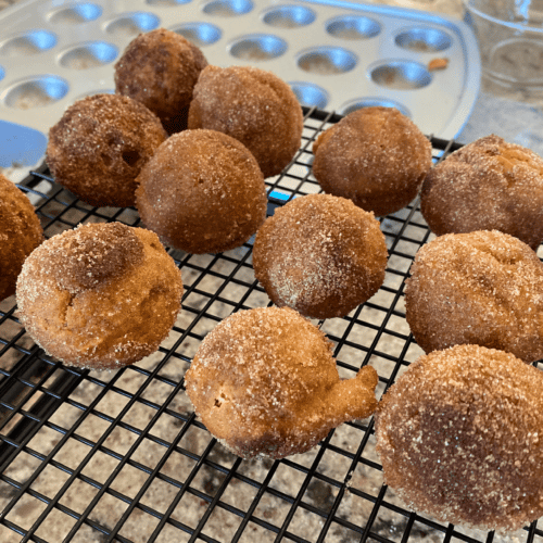 Pumpkin Donut Holes