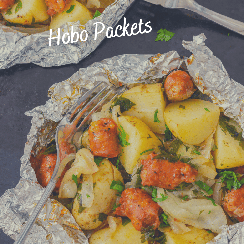 camping meals hobo packets