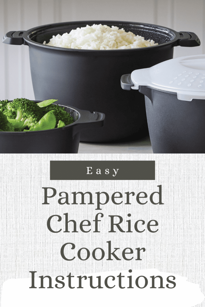 pampered chef steamer rice