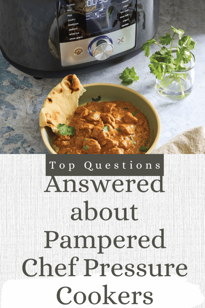 Pampered Chef pressure cookers questions answered