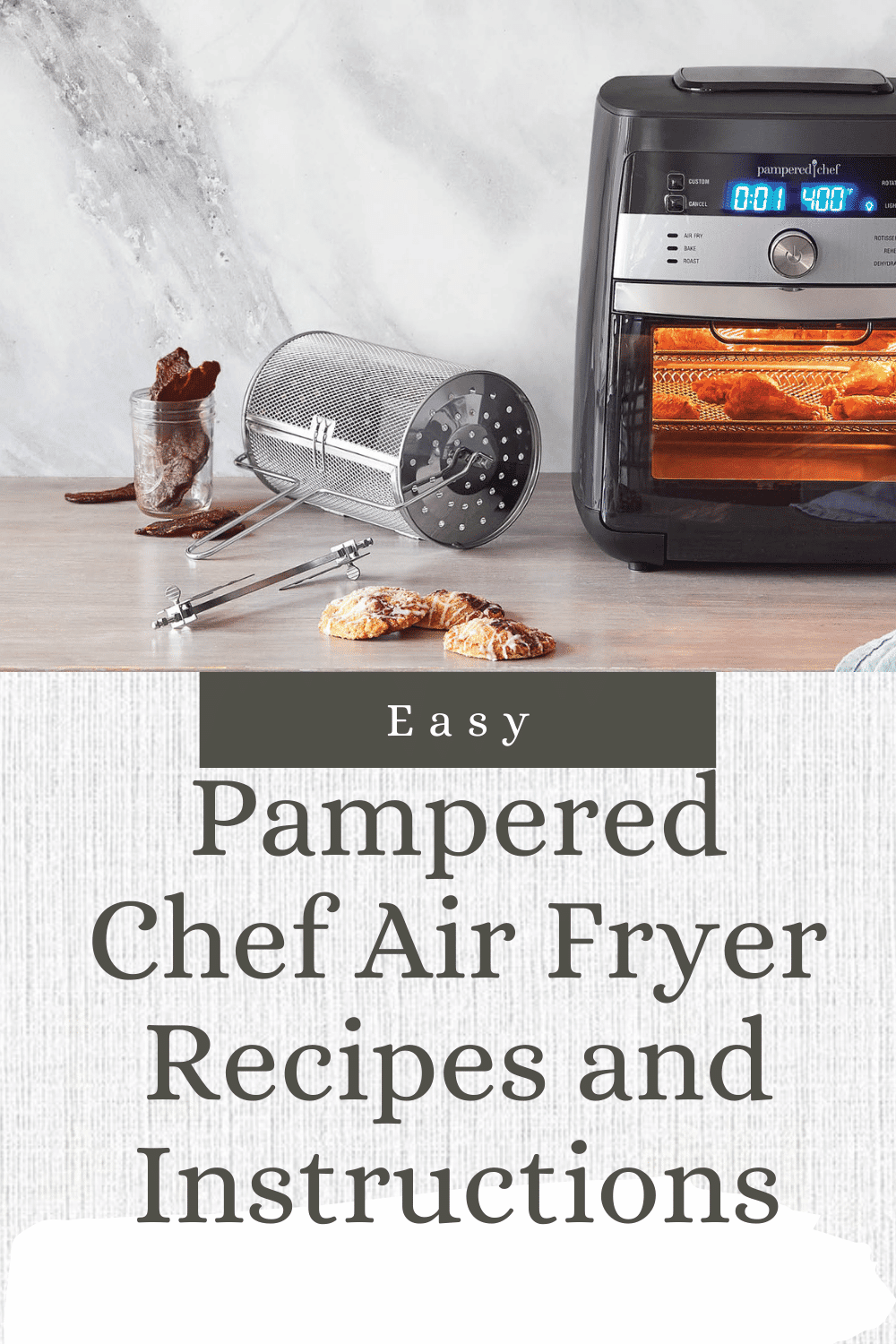 Easy Pampered Chef Air Fryer Recipes & Instructions - Midwest Goodness
